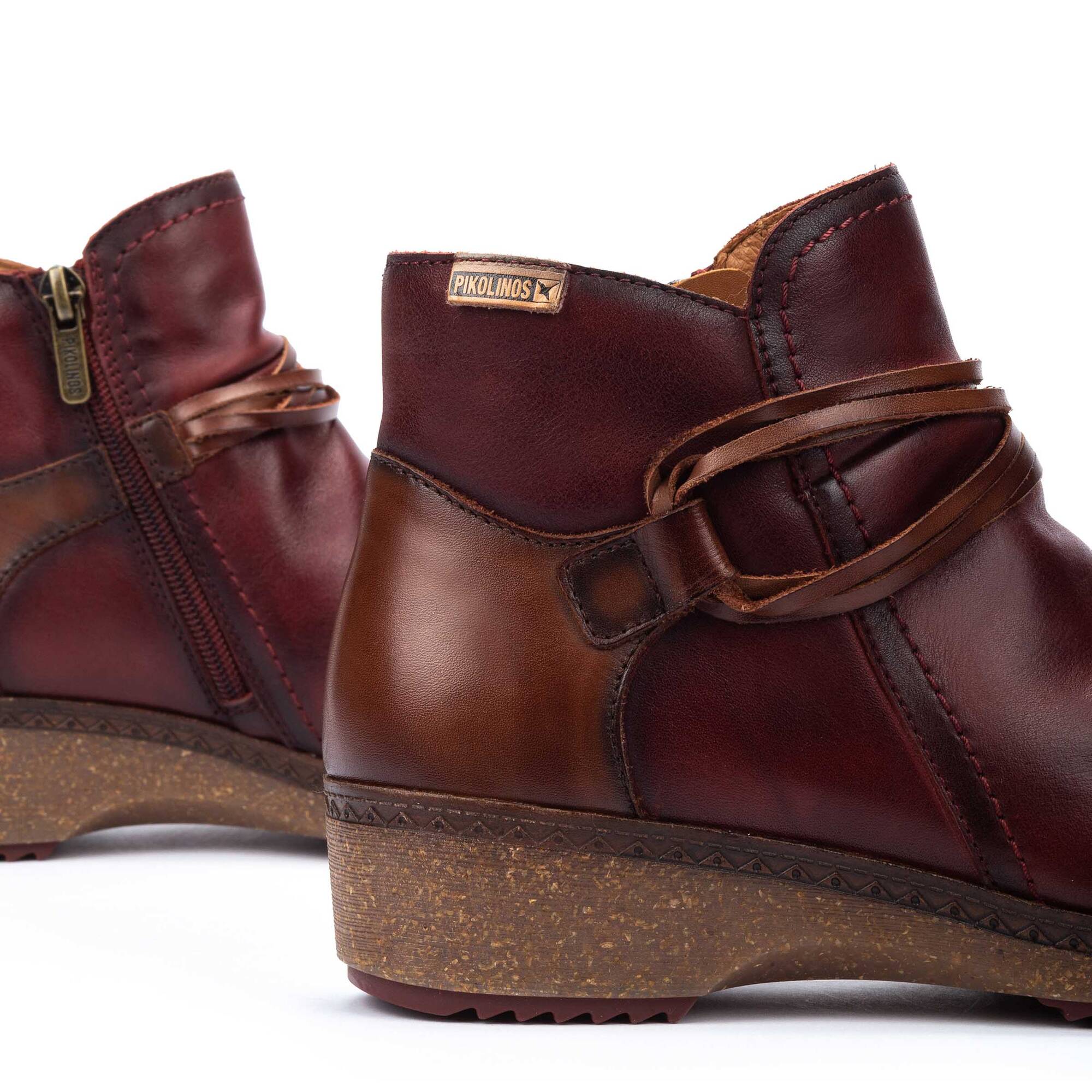 Botines Planos | GRANADA W0W-8980C1, ARCILLA, large image number 60-W0W-8980C1_501_Pikolinos_GRANADA_ARCILLA_full.jpg | null