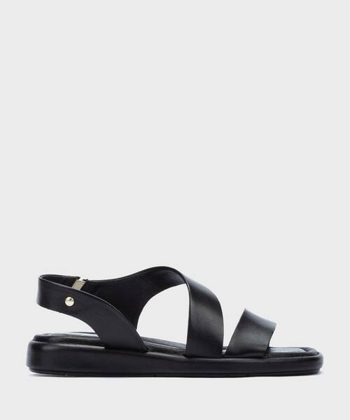 Sandalias planas | CALELLA W5E-0565 | BLACK | Pikolinos