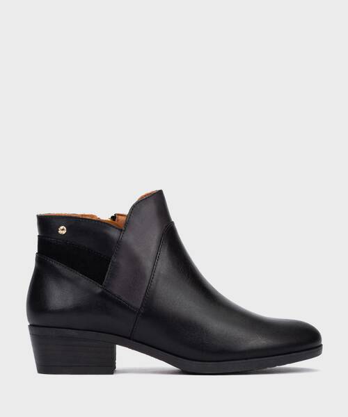 Botines de tac&oacute;n | DAROCA W1U-8732C2 | BLACK | Pikolinos
