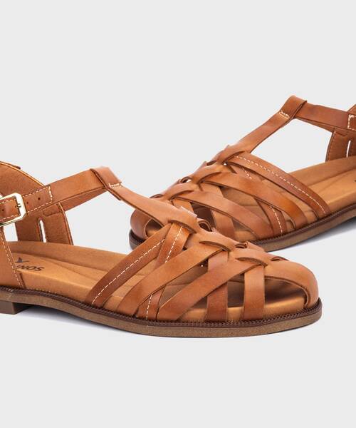 Sandalias Planas | NAVIA W3E-0637 | BRANDY | Pikolinos