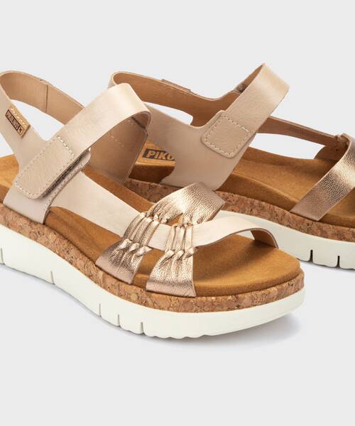 Cu&ntilde;as y Plataformas | PALMA W4N-0968CLC1 | CHAMPAGNE | Pikolinos