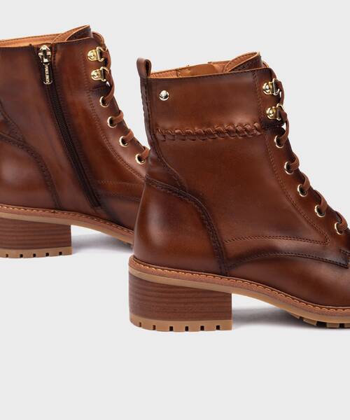 Botines con Tac&oacute;n | MEDINA W0D-8672 | CUERO | Pikolinos