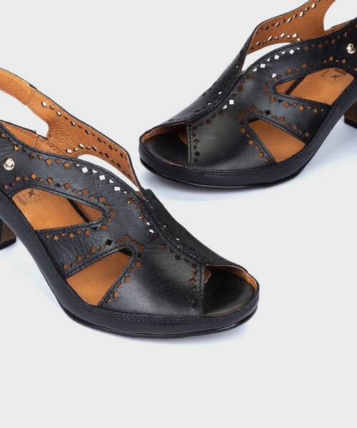 Sandalias de Tac&oacute;n | JAVA W5A-1507 | BLACK | Pikolinos