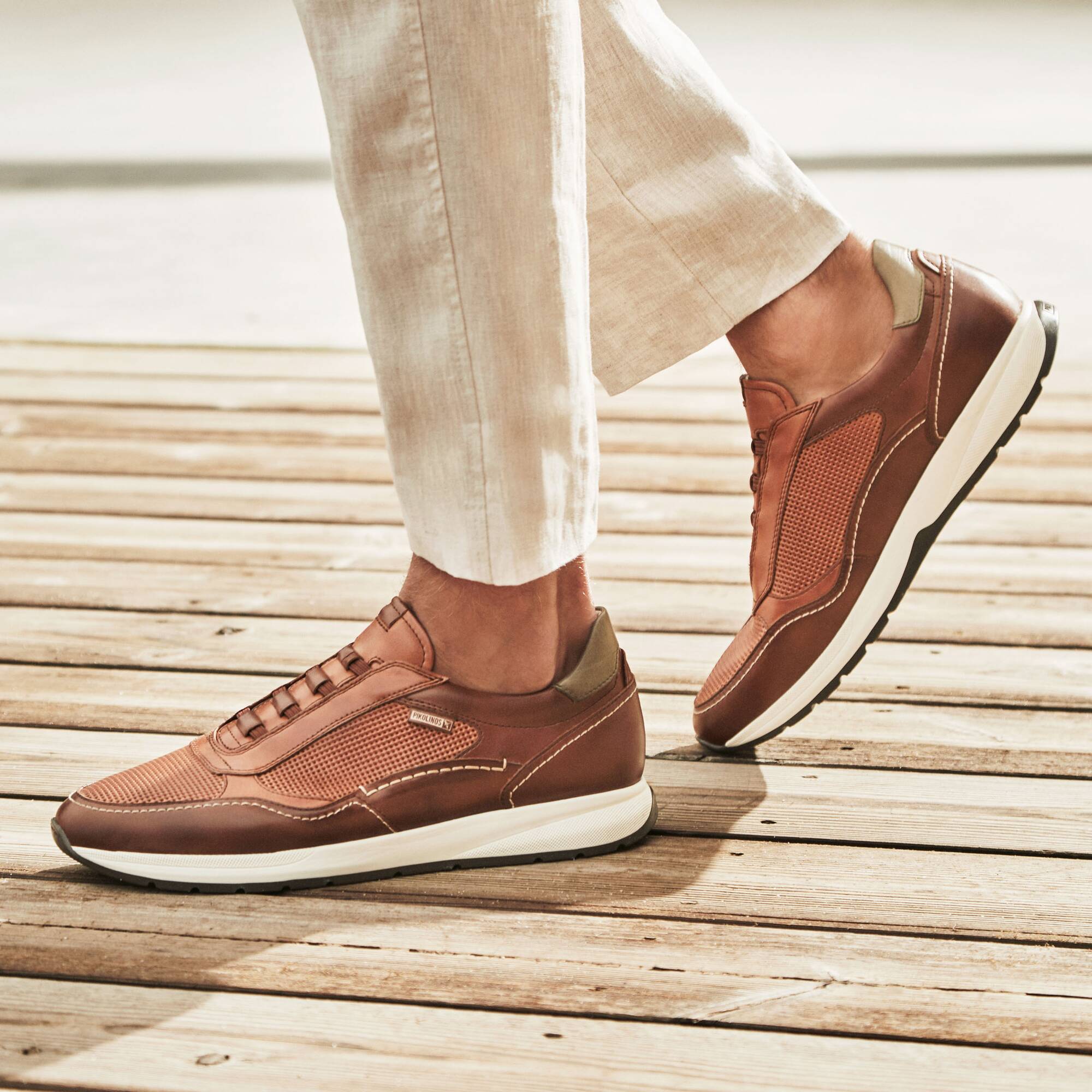 Deportivos y Tenis | GETAFE M2B-6284C1, CUERO, large image number 90-M2B-6284C1_202_Pikolinos_GETAFE_CUERO_full.jpg | null