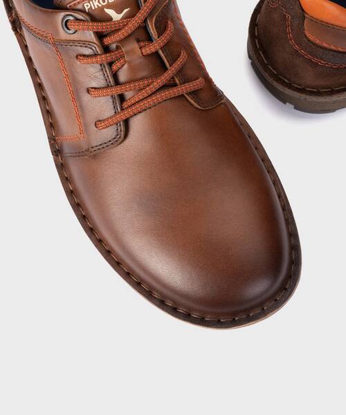Zapato de agujetas extra confort para hombre , BAEZA M2T , BAEZA M2T-4342C1 , CUERO