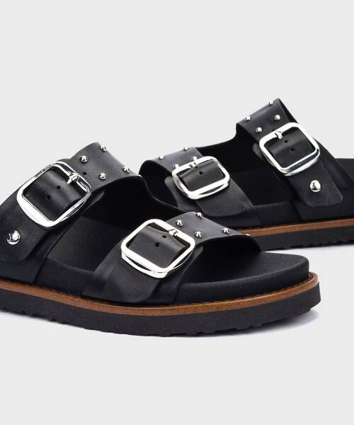 Sandalias Planas | AITANA W7Z-0939 | BLACK | Pikolinos