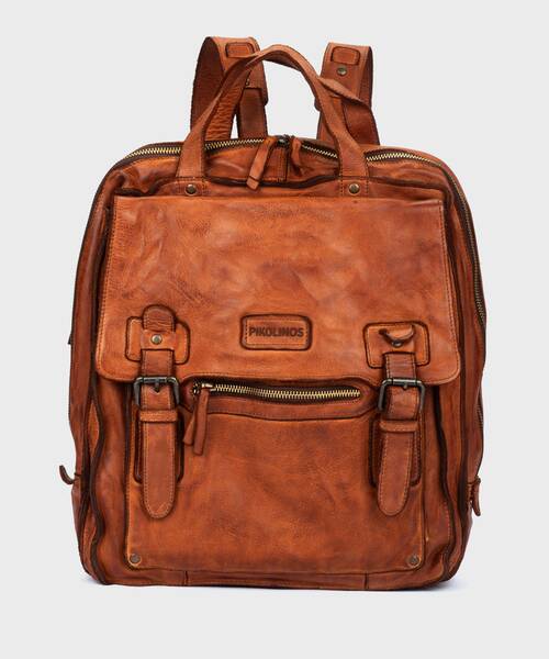 Mochilas de hombre | CAIMARI MHA-759 | COGNAC | Pikolinos