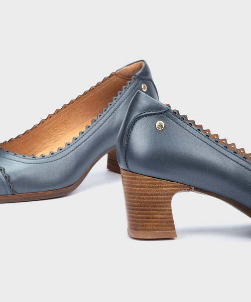 Zapatos tac&oacute;n | LUGO W8P-5883CP | BLUE | Pikolinos
