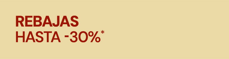 Rebajas de verano hasta el -30%* de descuento